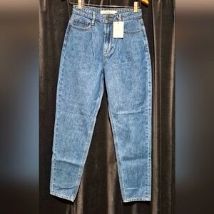 HIDDEN Blue High-Waisted Jeans